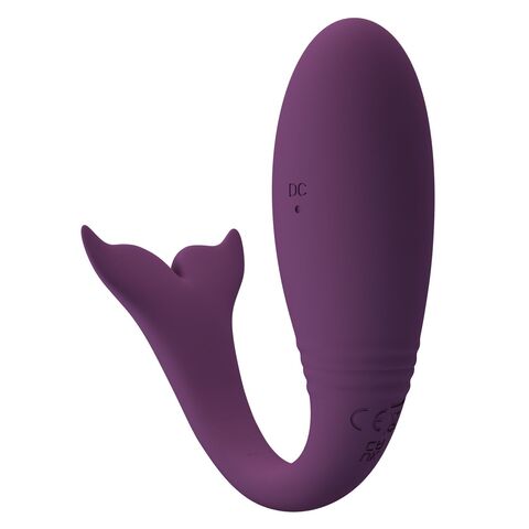 Фиолетовый вибратор-кит Jayleen с управлением через приложение - Baile Pretty Love BI-014911HP-1