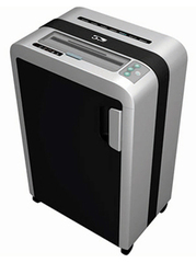 SUN-870C-S - Шредер Bulros 870C, 2x10мм, серебро/черный , дверь