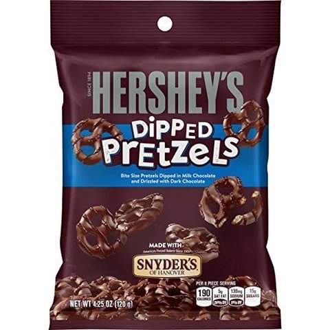 Hershey's Dipped pretzels 120 гр
