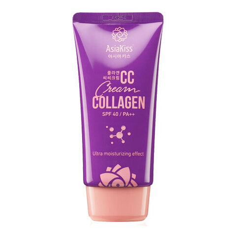 AsiaKiss Collagen CC Cream SPF 40/PA++ - Крем CC с коллагеном