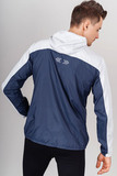 Беговой ветро и влагозащитный костюм Nordski Rain Moon Grey/Navy мужской