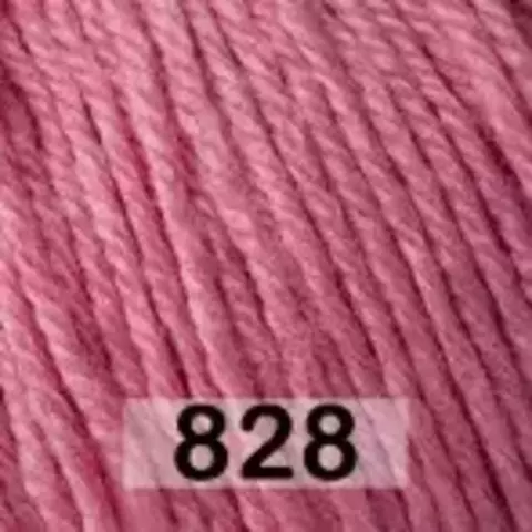 Пряжа Gazzal Baby Wool XL 828 розовый (уп.10 мотков)