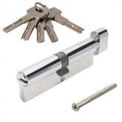 Цилиндровый механизм DL ZM-100-CR вариант хром (кл/кл) ПЕРФО