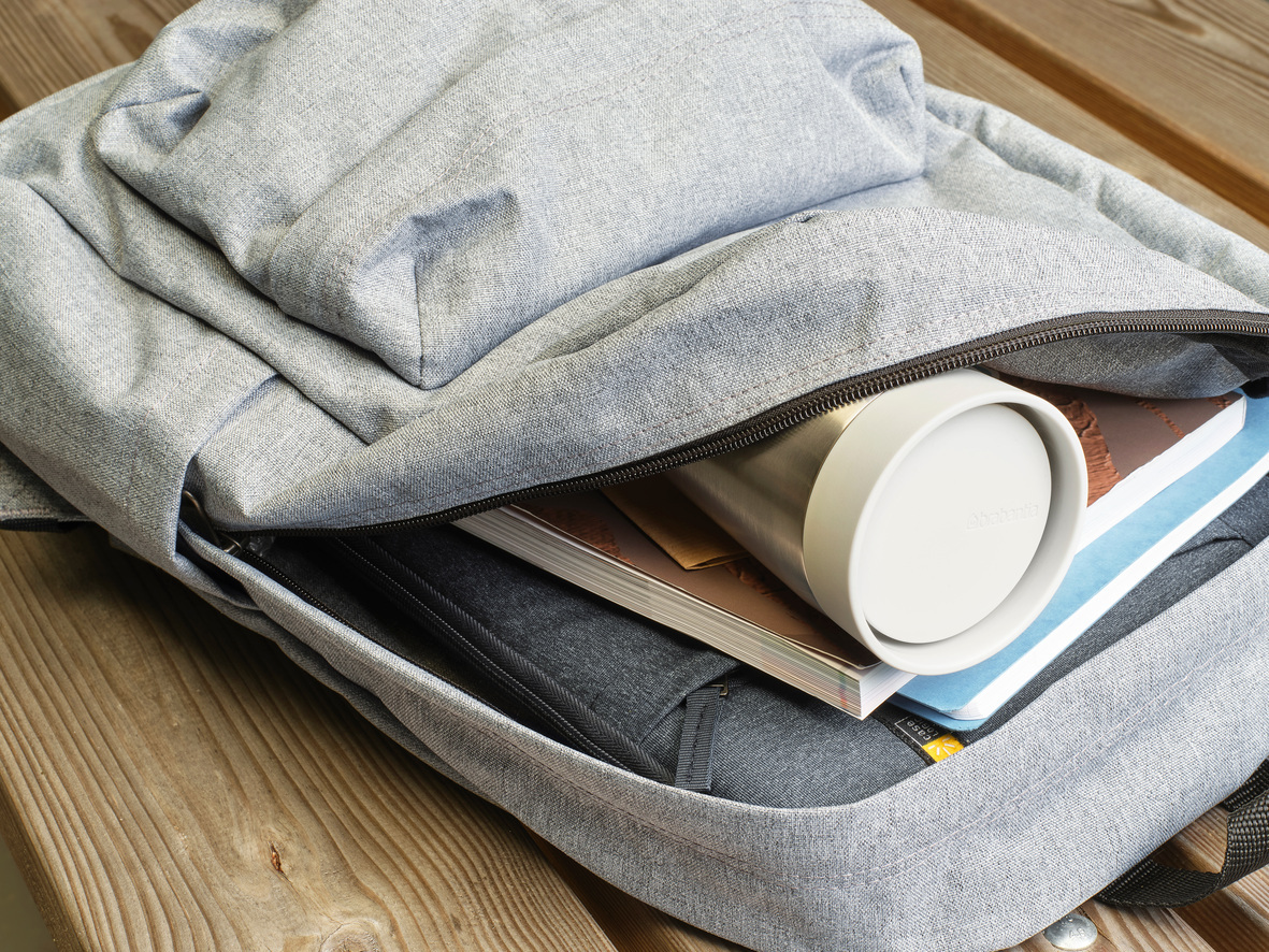 Термокружка Make & Take (200 мл), малая, Светло-серый, арт. 228742 - фото 2