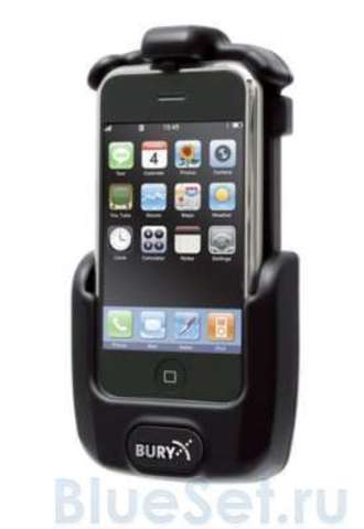 BURY UNI System 9 громкая связь Bluetooth с держателем и зарядкой для iPhone 4/4S