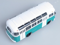 PAZ-672M white-green Soviet Bus (SOVA) 1:43