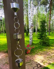 Дождевая цепь «Воронки на кольцах»
