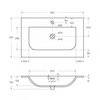 Cezares CEZ1000/500-LV-MR Раковина из литьевого мрамора, 1000x500x150, CEZ1000/500-LV-MR