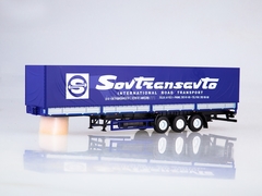 Semitrailer three-axle board MAZ-9758 Sovtransavto 1:43 AutoHistory