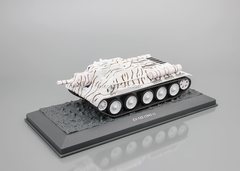 Tank SU-122 winter 1:43 DeAgostini Tanks. Legends Patriotic armored vehicles #8