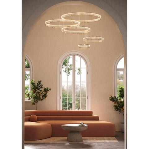 Подвесная светодиодная люстра Divinare RENATA 1135/17 SP-195