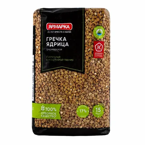 Гречка ядрица фермерская ярмарка 700г
