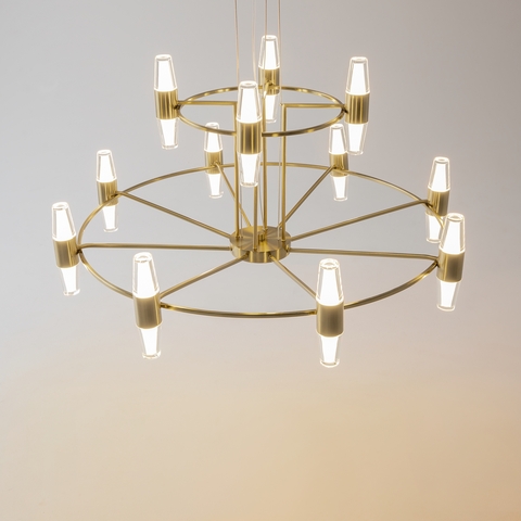 Подвесная светодиодная люстра Maytoni ARANA MOD401PL-L72BS3K