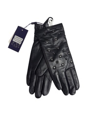 Перчатки. Женские. Материал верха: Кожаные люкс качества. Подклад: Трикотаж-шерсть. С металлическим узором. 5 шт в упаковке.