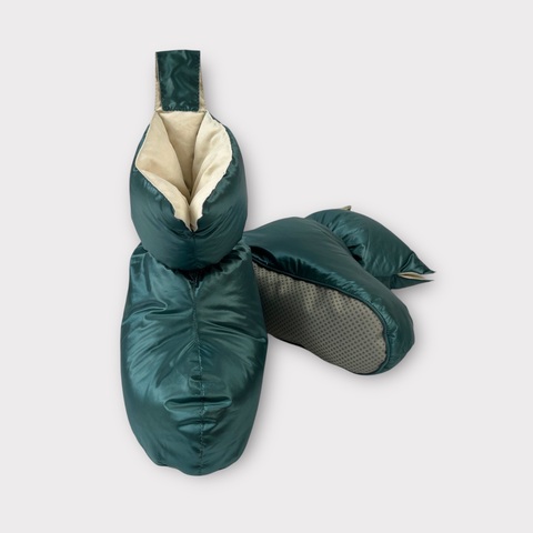 Сапожки-носочки пуховые German Grass Comfort Socks Travel Grass Aqua бирюзовые