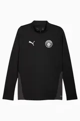 Кофта Puma Manchester City 25/26 Training 1/4 Zip Top - черный