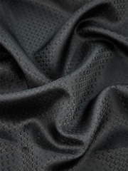 Ткань подкладочная Жаккард, шир. 145 см, 90 гр/м2, вискоза 45%, п/э 55%, чёрный