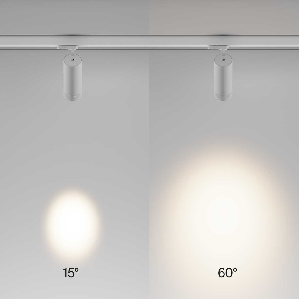 Трековый светодиодный светильник Maytoni Technical Focus Zoom TR198-3-20W2.7K-Z-W