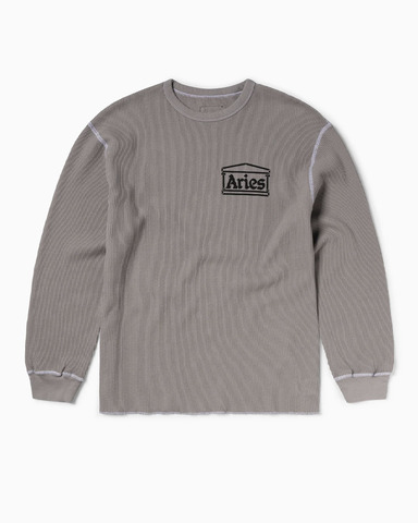 Джемпер двухсторонний Aries Reversible Temple Waffle Ls Tee