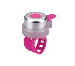 Звоночек на самокат Micro - Flux неоновый розовый