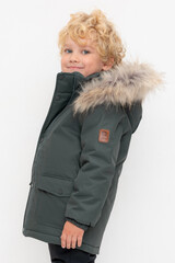 пальто  для мальчика  ВК 36096/8 УЗГ (104-122)