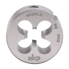 Плашка М12х1,5 DINEN22568 HSS 6g 38х10мм NKP 240121N