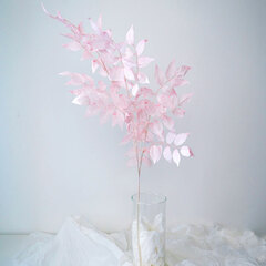 Растение искусственное, Листья Кампсиса, Розовый, 100 см, 1 шт.