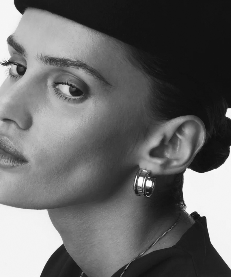 Серьги Gia silver