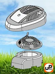 Стартер ручной UNITED PARTS для двигателя 1P70/T475/T575/T6 (газонокосилки) (90-0683)