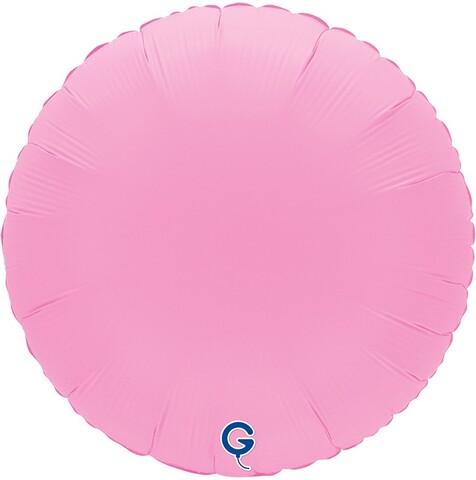 Г 18''/46 см, Круг, Матовый, Розовая Сакура, 1 шт.