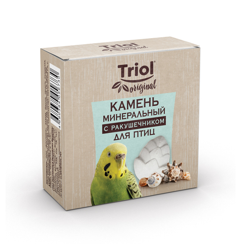 Triol Камень с ракушечником для птиц 