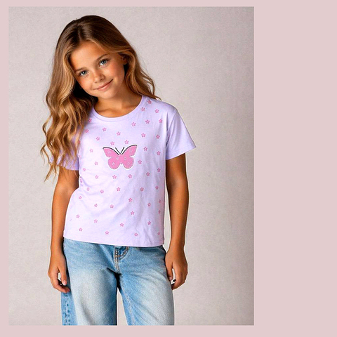 Футболка хлопок д (4-8) 260416-N622