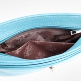 Сумка Саломея 339 фактурный морская волна