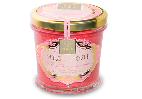 Мёд-суфле Клубника-земляника, 250г