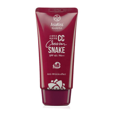 AsiaKiss Snake CC Cream SPF 40/PA++ - Крем CC с пептидом змеиного яда