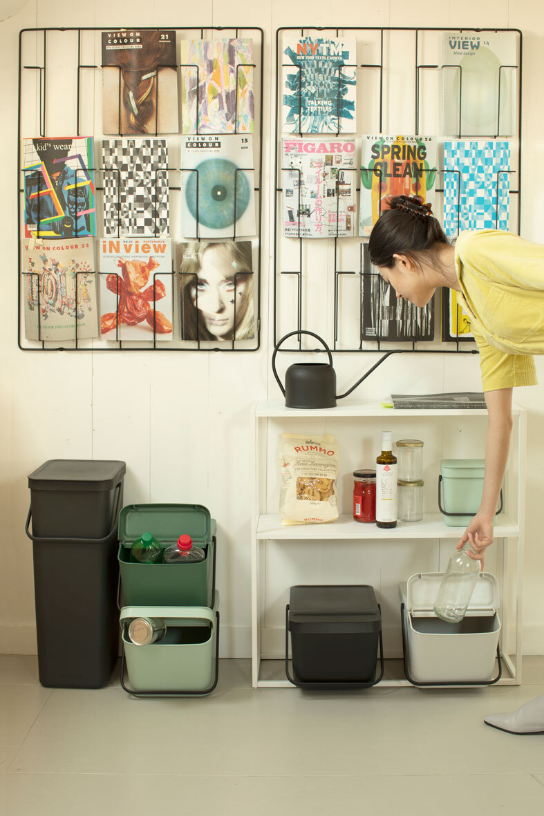 Модульное  мусорное ведро Sort&Go (20 л), Светло-серый, арт. 277702 - фото 6