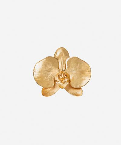 Чокер Орхидея gold