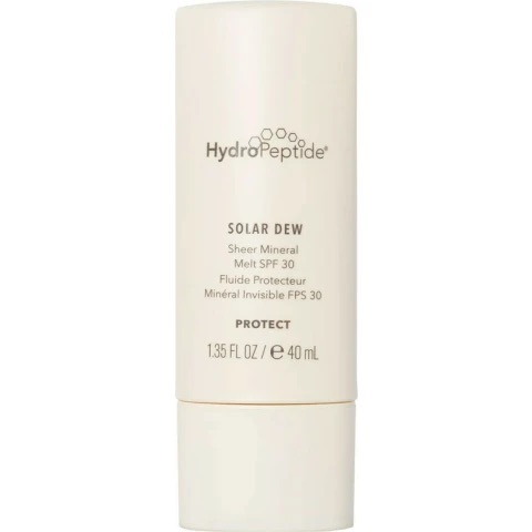 HydroPeptide Солнцезащитный минеральный флюид с увлажняющим действием SPF30. 40 мл | SOLAR DEW SPF 30
