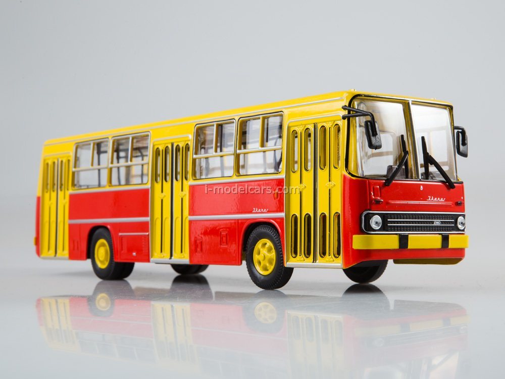1:43 união soviética lenda ônibus Ikarus-260.06 modelo fundido