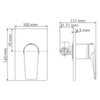 WasserKRAFT Glan 6651 Смеситель для душа
