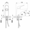 Lemark Poseidon LM4206C Смеситель для раковины Хром