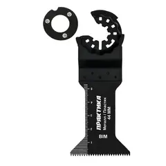 Насадка для МФИ ПРАКТИКА режущая Т-образная, BiM, по металлу и дереву, 44 мм, крупный зуб (240-270)