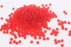 Бисер 8/0 PRECIOSA, 50г, ярко-оранжевый