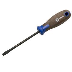 Отвертка POLYWOOD КОБАЛЬТ SL 5,0 х 100 мм CR-V, древесно-полимерная рукоятка (1 шт.) подве (912-007)