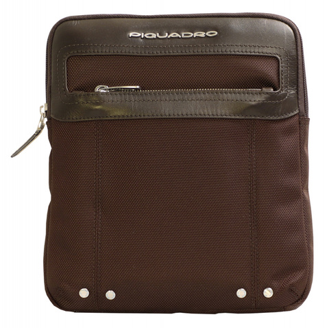Сумка мужская Piquadro Link CA1358LK2/TM тёмно-коричневый натур.кожа/нейлон