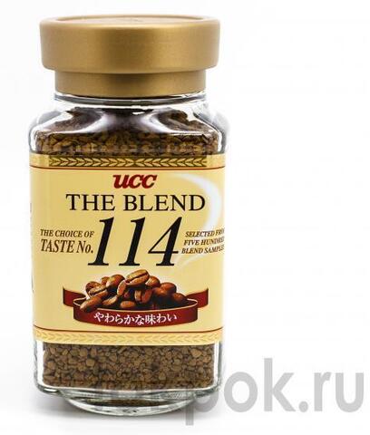 Кофе натуральный растворимый UCC №114, 90 гр