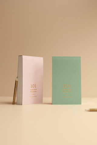 Блокнот "101 желание" разные цвета