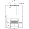 Aquanet 274170 Тумба Донна 80 цв.бел.дуб/белый (Yalaier) (274170)
