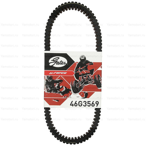 Ремень вариатора GATES G-FORCE 46G3569 937 мм х 37 мм (Arctic Cat 0823-013)