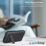 Uniq HYDE Air Click 10000mAH Magnetic Wireless Power Bank with 20W USB-C PD Gray
